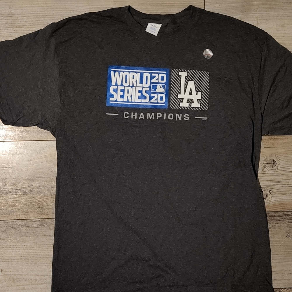 Los Angeles Dodgers 2020 World Series Tshirt Med Large Xl